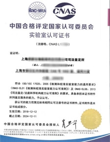 資質證書